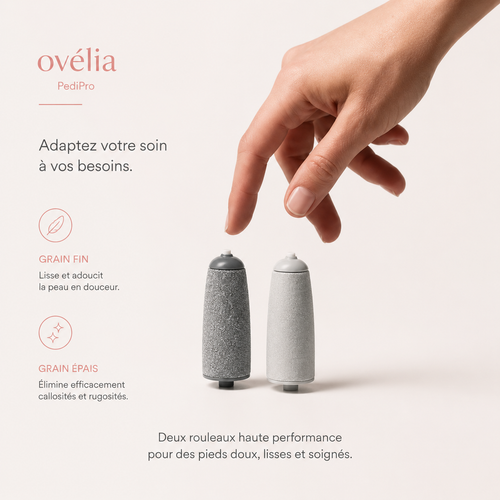 Rouleaux de rechange Ovélia PediPro